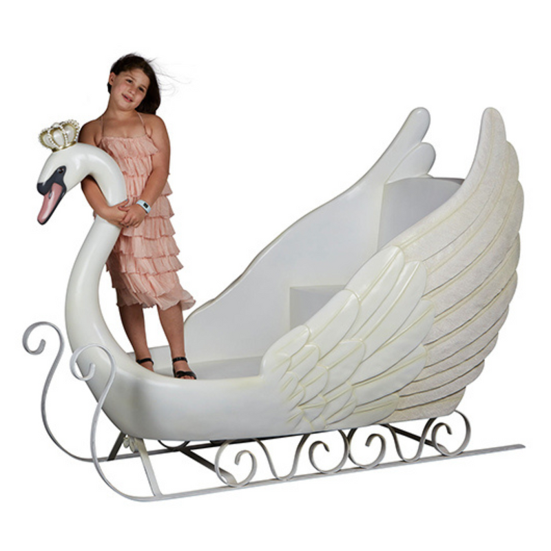 Ronis Arabella Swan Sleigh 197cmL