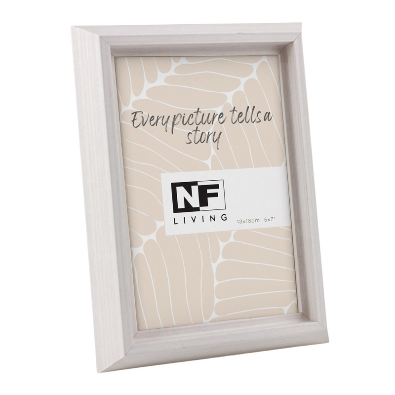 Aries frame 13x18cm white photo frame for portraits prints and home décor