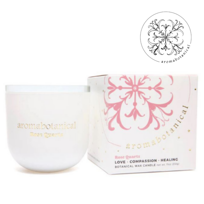 Ronis Aromabotanical Scented Candle Crystal Rose Quartz 310g