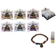 Ronis Aromatherapy Oil Diffuser Bracelet With Chakra Design Assorted – thumbnail