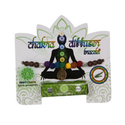Ronis Aromatherapy Oil Diffuser Bracelet With Chakra Design Assorted – thumbnail