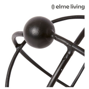 Ronis Atom Sculpture Black 31x30x26cm – thumbnail