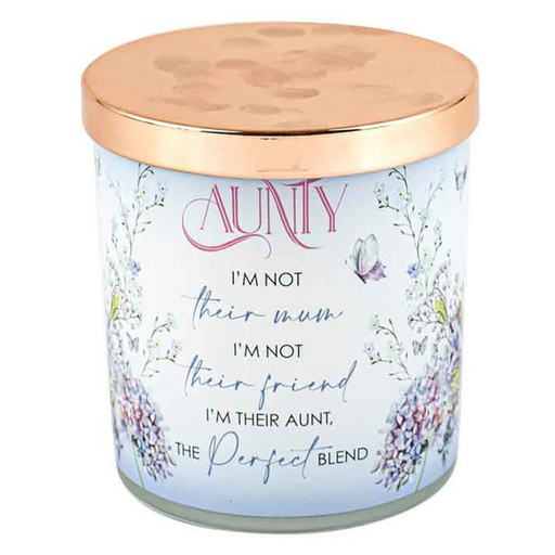 Ronis Aunty Candle Vanilla 45hr Burn Time 9x8cm