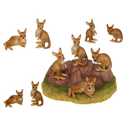 Ronis Aussie Kangaroo on Uluru Stand 8cm Assorted