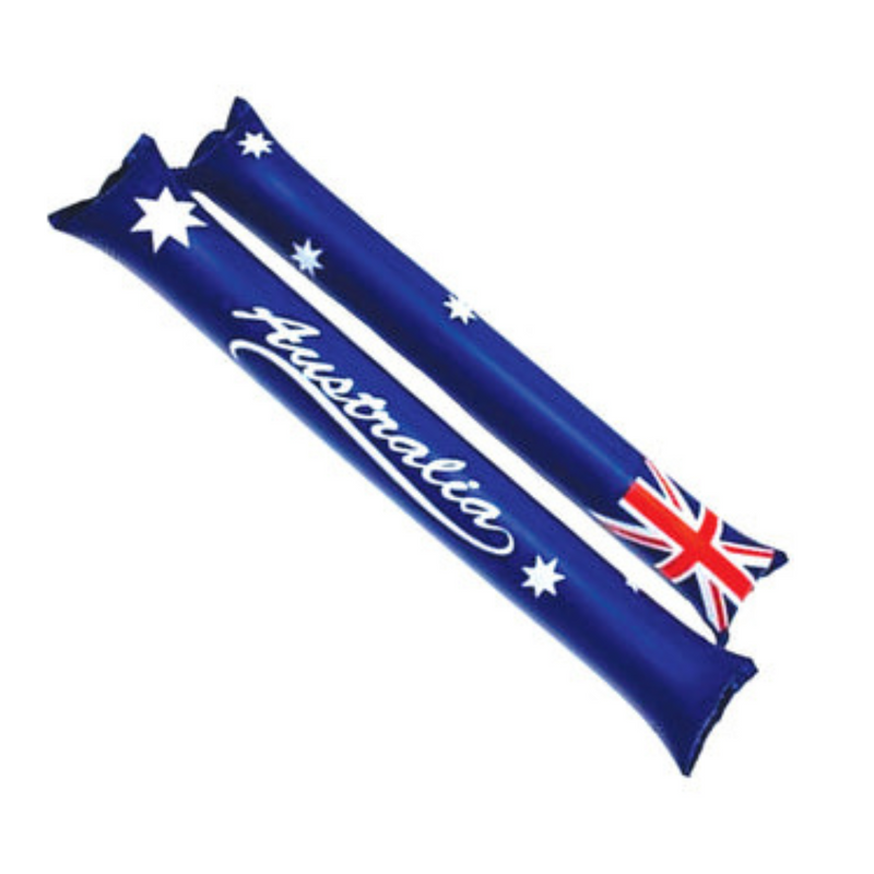 Ronis Australia Day Inflatable Cheer Stick 2pk