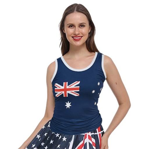 Ronis Australia Day Womens Tank Top