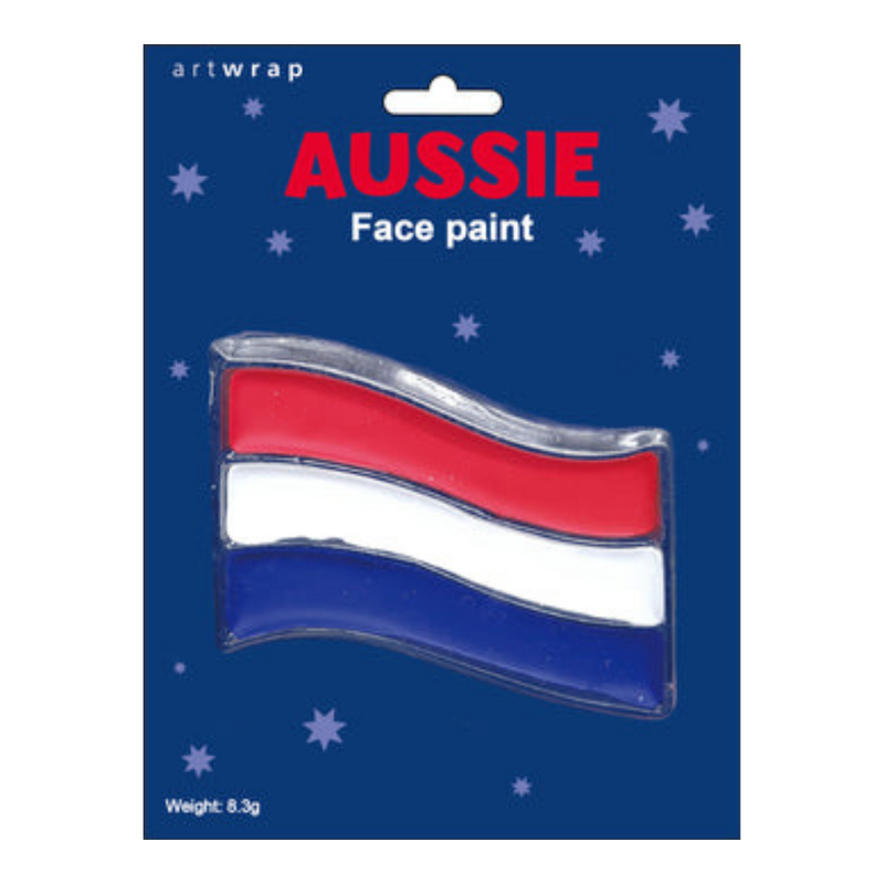 Ronis Australia Flag Face Paint
