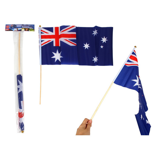 Ronis Australian Flag With Stick 30x60cm