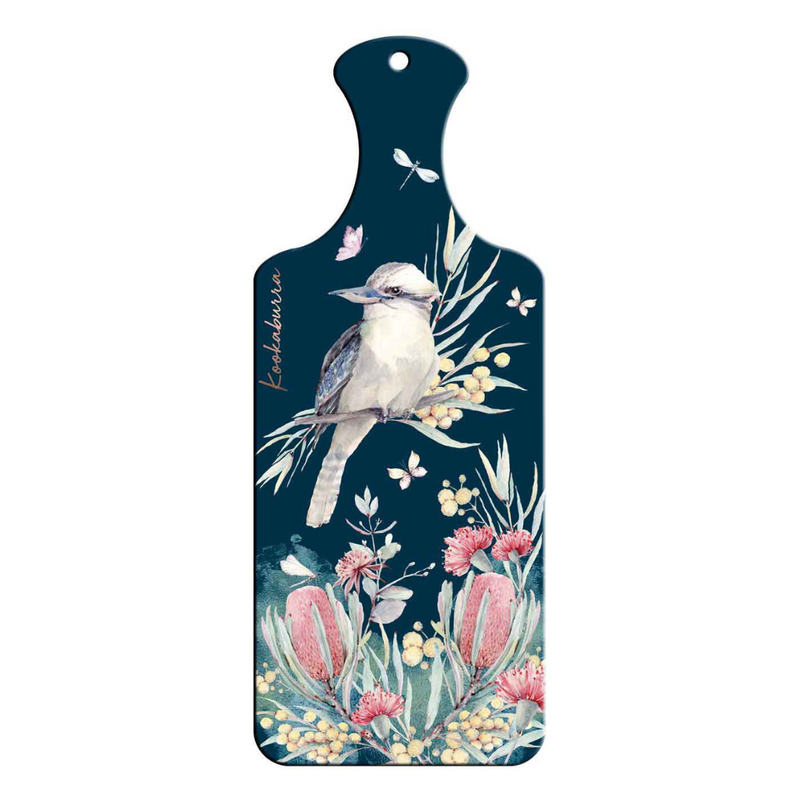 Ronis Australian Flora and Fauna Kookaburra Tile Wall Art 12x30cm