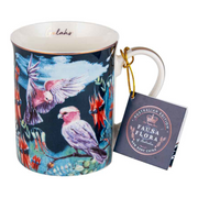 Ronis Australiana Floral Galah Mug New Bone China 360ml – thumbnail