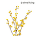 Ronis Autumn Berry Branch Yellow 20x6x81cm