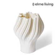 Ronis Avalon Vase White 20x20x30cm – thumbnail