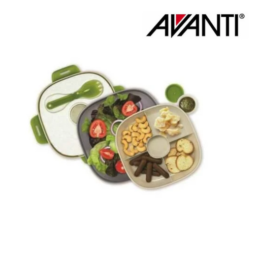 Avanti Food 2 Go Bento Salad Pod with Ice Pack – portable bento salad container with removable ice pack