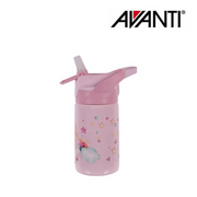 Avanti YumYum Kids AutoSpout Insulated Bottle 375ml Unicorn Dreaming – insulated kids drink bottle with flip spout and unicorn design