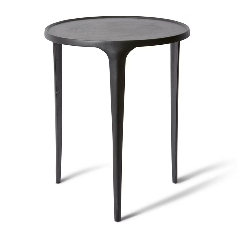 Ronis Azure Side Table 36x36x46cm Black
