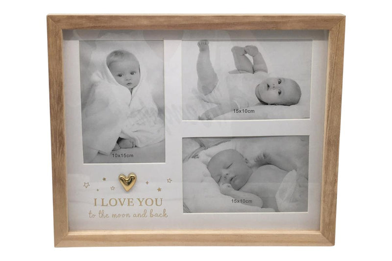 I Love You decorative photo frame 31x26cm