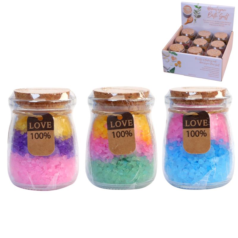Assorted Himalayan bath salts 110g