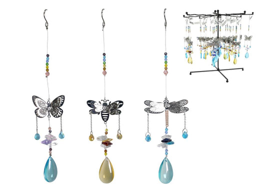ButterFly, Dragonfly, Bee Hanger 3 Assorted 23cm