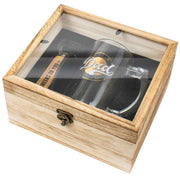 Best Dad Ever 3 Pc Wood Box Gift Set 490ml Stein Bott Opener Coaster image 3 – thumbnail
