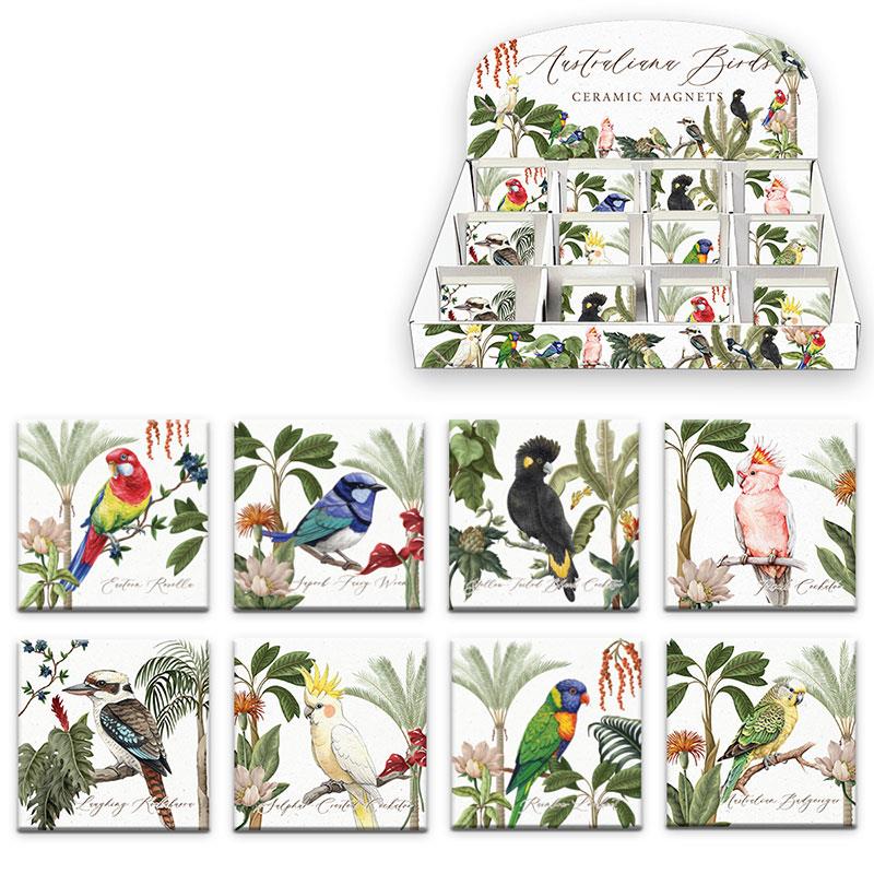 Australian native bird fridge magnet