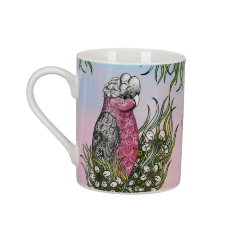 Banksia Red Galah mug and coaster in a collectable tin image 2