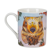 Banksia Red Wombat mug and coaster in a collectable tin image 2