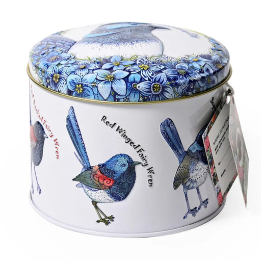Wrens of Australia chocolate fruit and nut tin