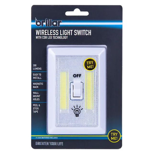 Brillar Wireless Light Switch With Cob Led Technology