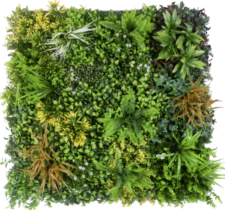 Artificial Plant Wall Grass 100x100cm 3 yrs UV