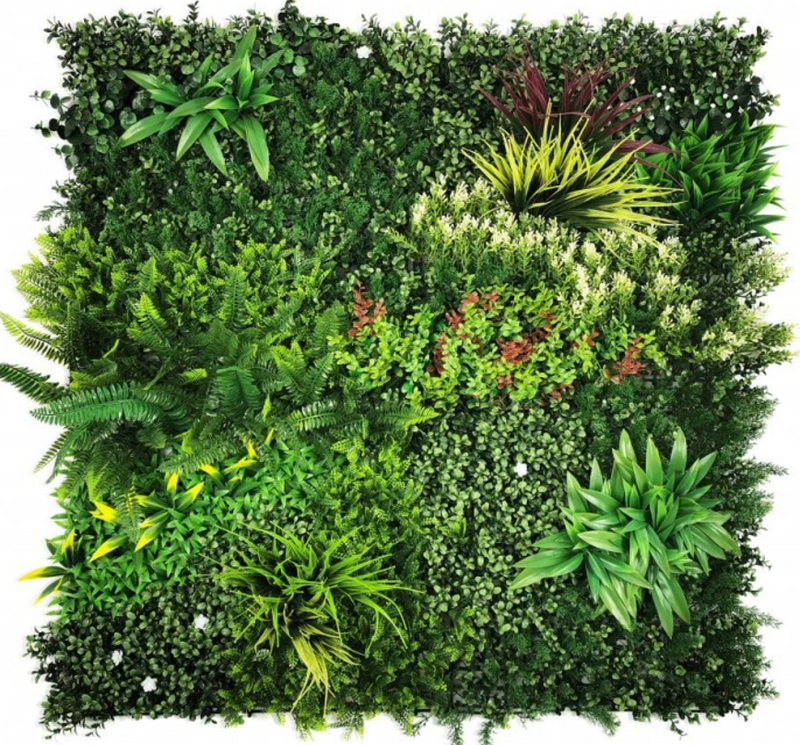 Artificial Plant Wall Grass 100x100cm 3 yrs UV