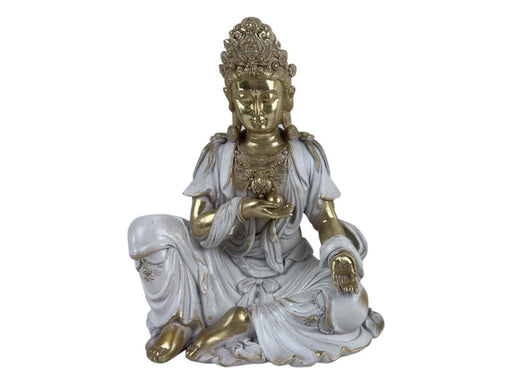 28cm sitting Guanyin statue