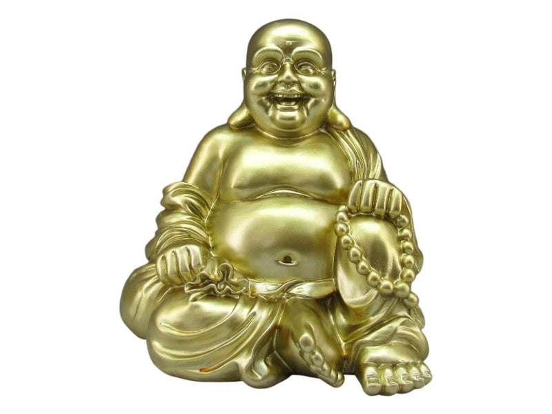Gold Laughing Buddha statue