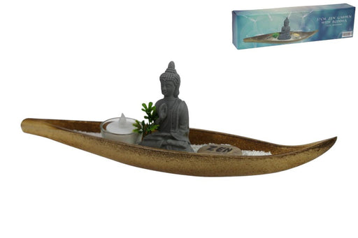 Tabletop Zen garden kit with Buddha