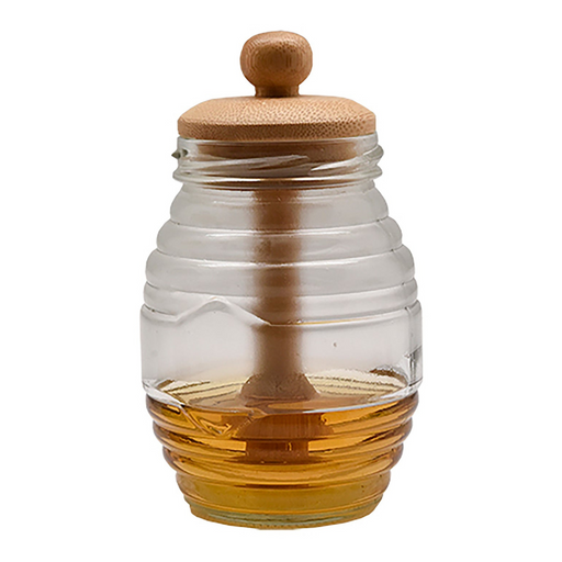 Ronis Bamboo Honey Jar 8x14cm