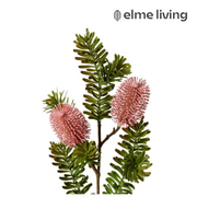 Ronis Banksia Spray Dusty Pink 20x9x66cm