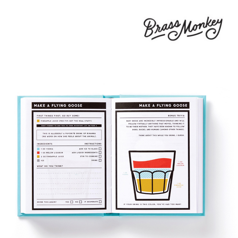 Ronis Bar None Drink Journal Multi-Coloured