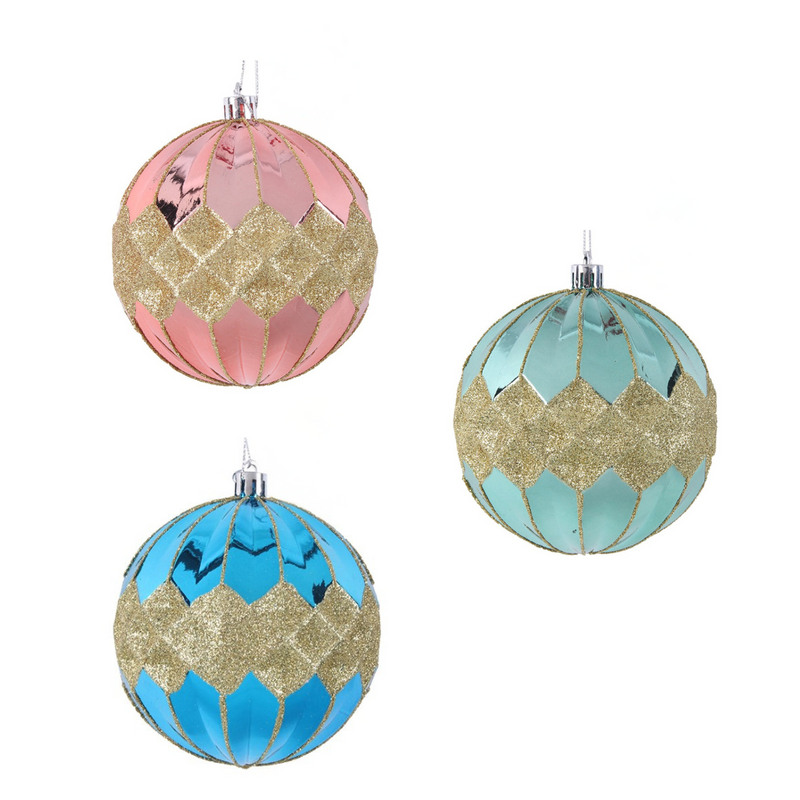 Bauble Fairy Floss In Pdq 10cm