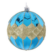 Ronis Bauble Fairy Floss 10cm In Pdq 3 Asstd