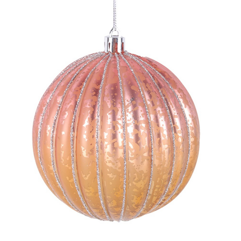 Ronis Bauble Fairy Floss Ombre 10cm In Pdq 3 Asstd