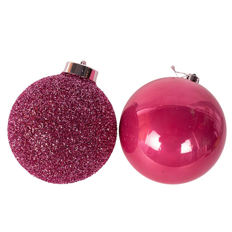 Ronis Bauble 20cm Magenta Assorted