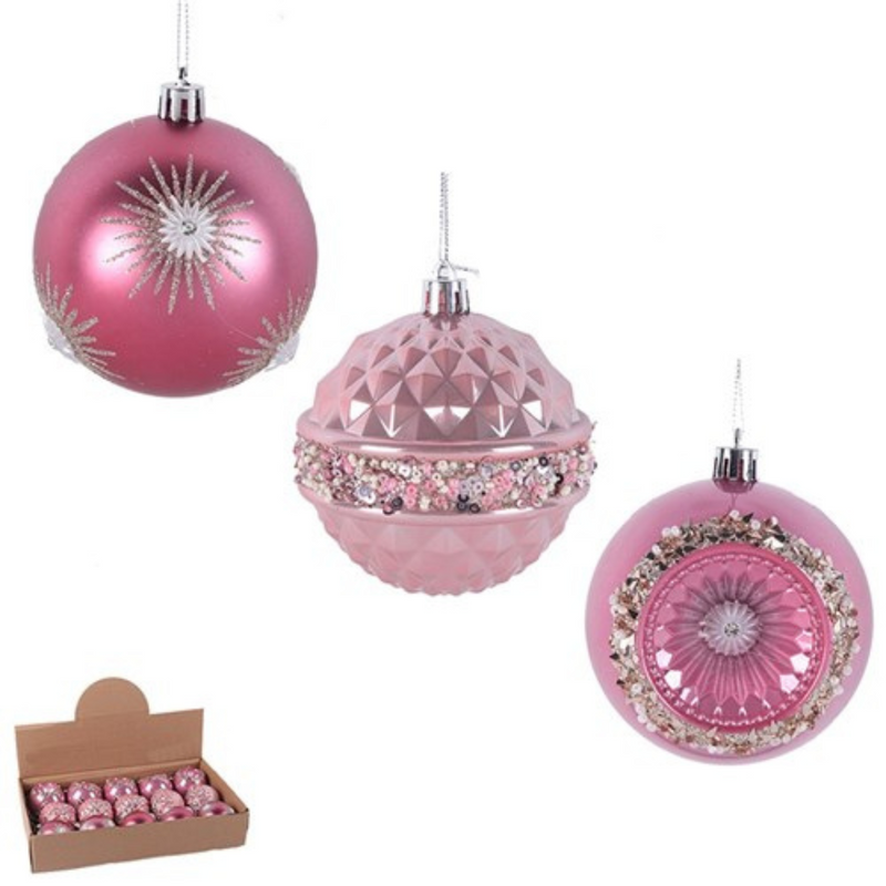 Ronis Baubles Pink 8cm In Pdq 3 Asstd