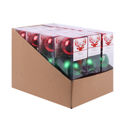 Ronis Baubles Red/Green 8cm Pack of 3 – thumbnail