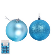 Ronis Baubles Teal Shatterproof 3cm Pack of 12 – thumbnail