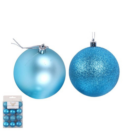Ronis Baubles Teal Shatterproof 3cm Pack of 12