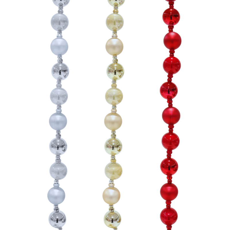 Ronis Baubles Garland 210cm Assorted
