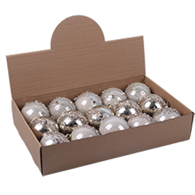 Ronis Baubles In PDQ 8cm Ivory Assorted