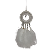 Ronis Beaded Dream Catcher 8cm Assorted – thumbnail