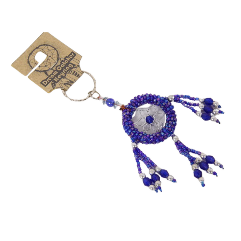 Ronis Beaded Dreamcatcher Keyring Assorted