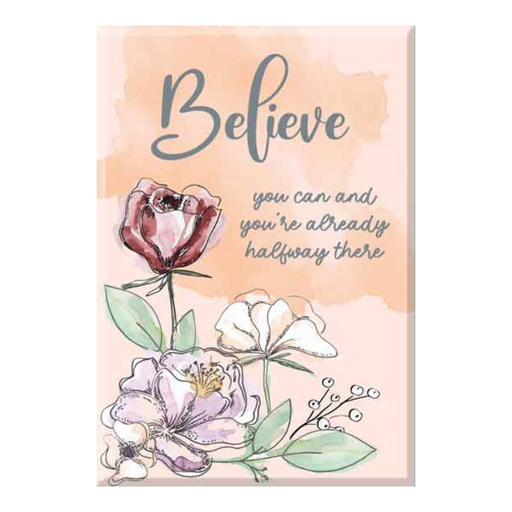 Ronis Believe Glass Plaque