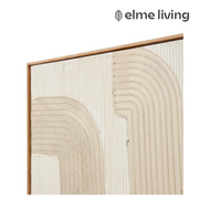 Ronis Bello Beige Hand Painted Wall 80x5x100cm Beige Cream/Natural – thumbnail